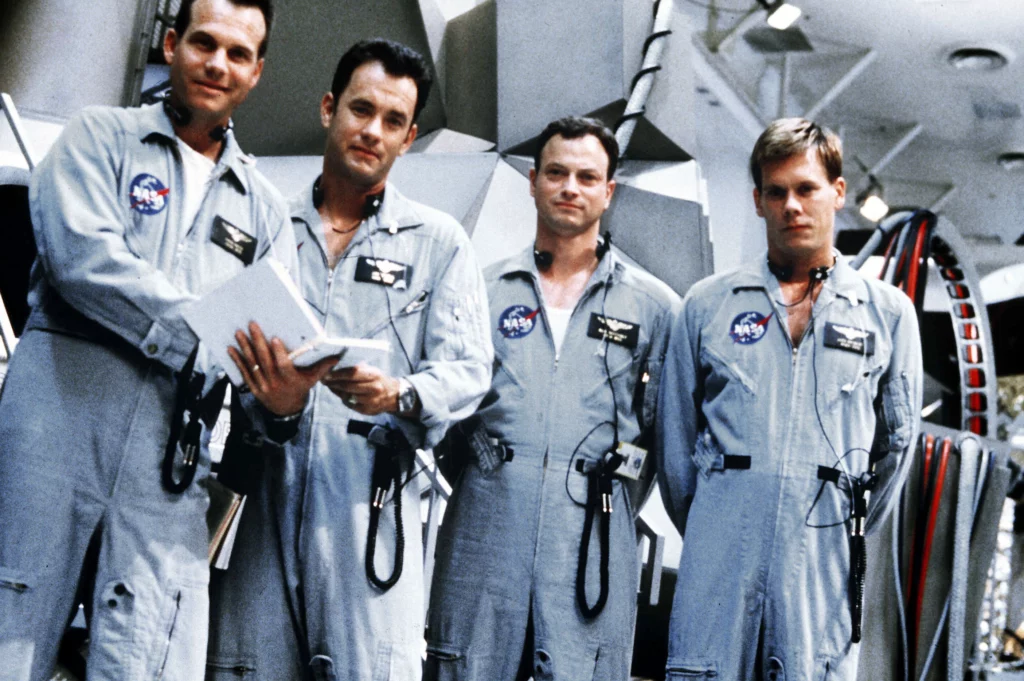 The crew from the famous historical film "Apollo 13".