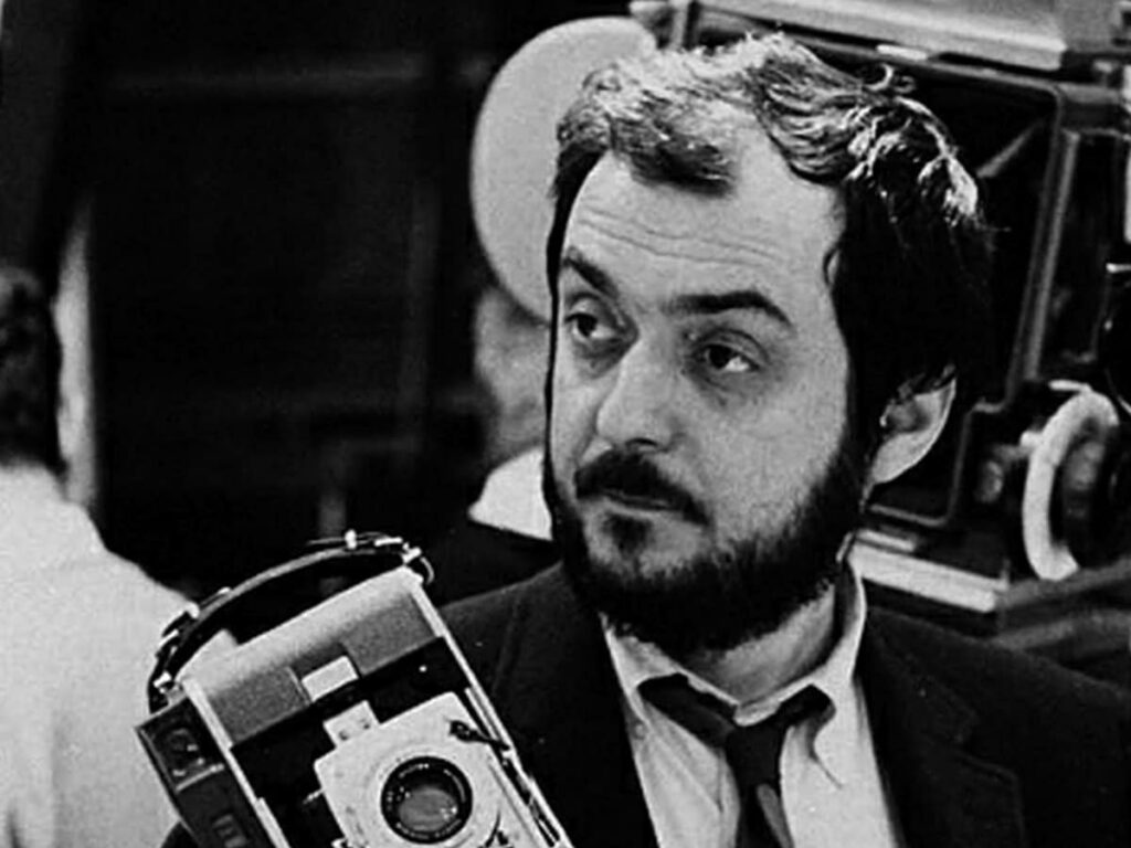 Stanley Kubrick, a director known for keeping mistakes in movies.