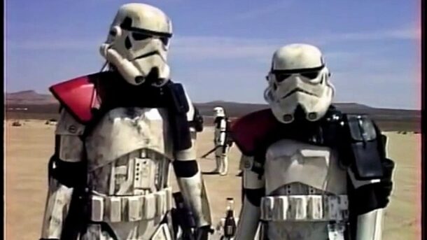 Stormtroopers from the Star Wars fan film "Troops".