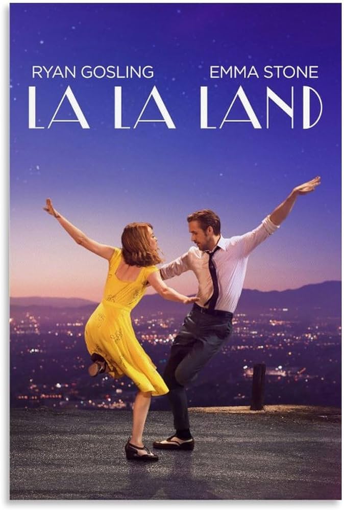 The poster for the film "La La Land"
