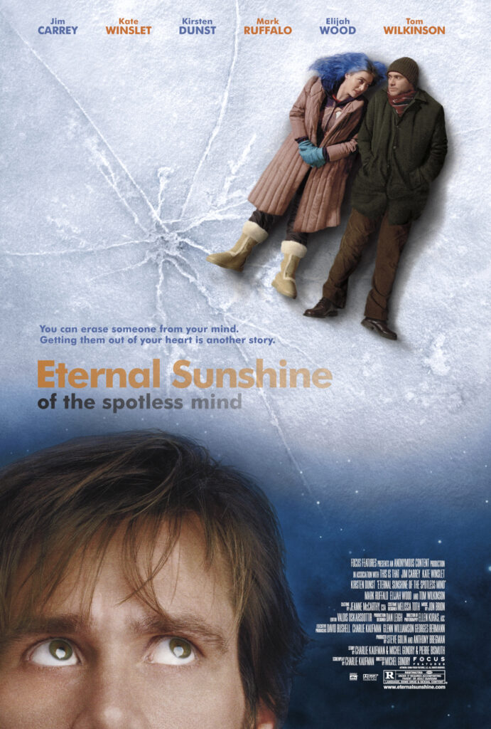 The poster for the film "Eternal Sunshine of the Spotless Mind"