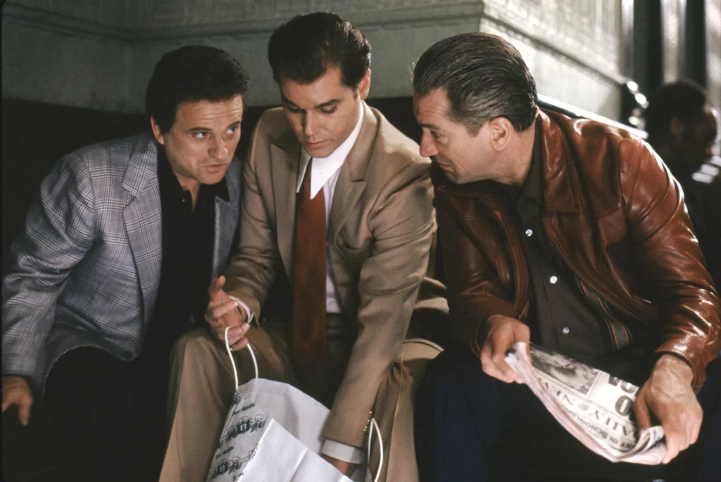 Three gangsters from the movie "Goodfellas"